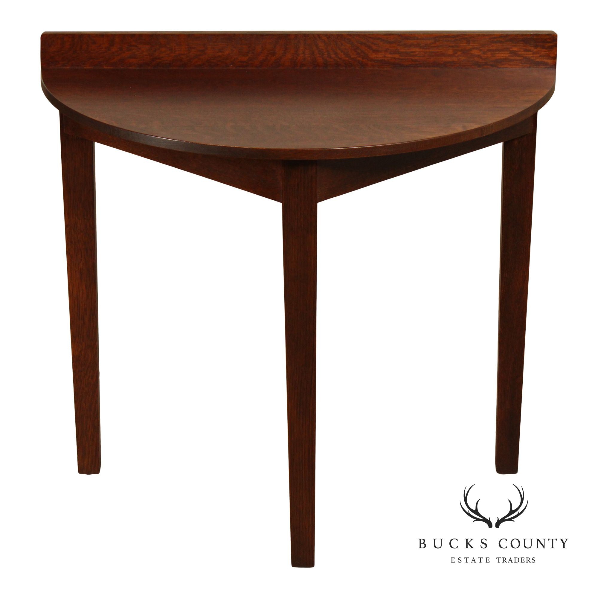 Stickley Mission Collection Oak Console