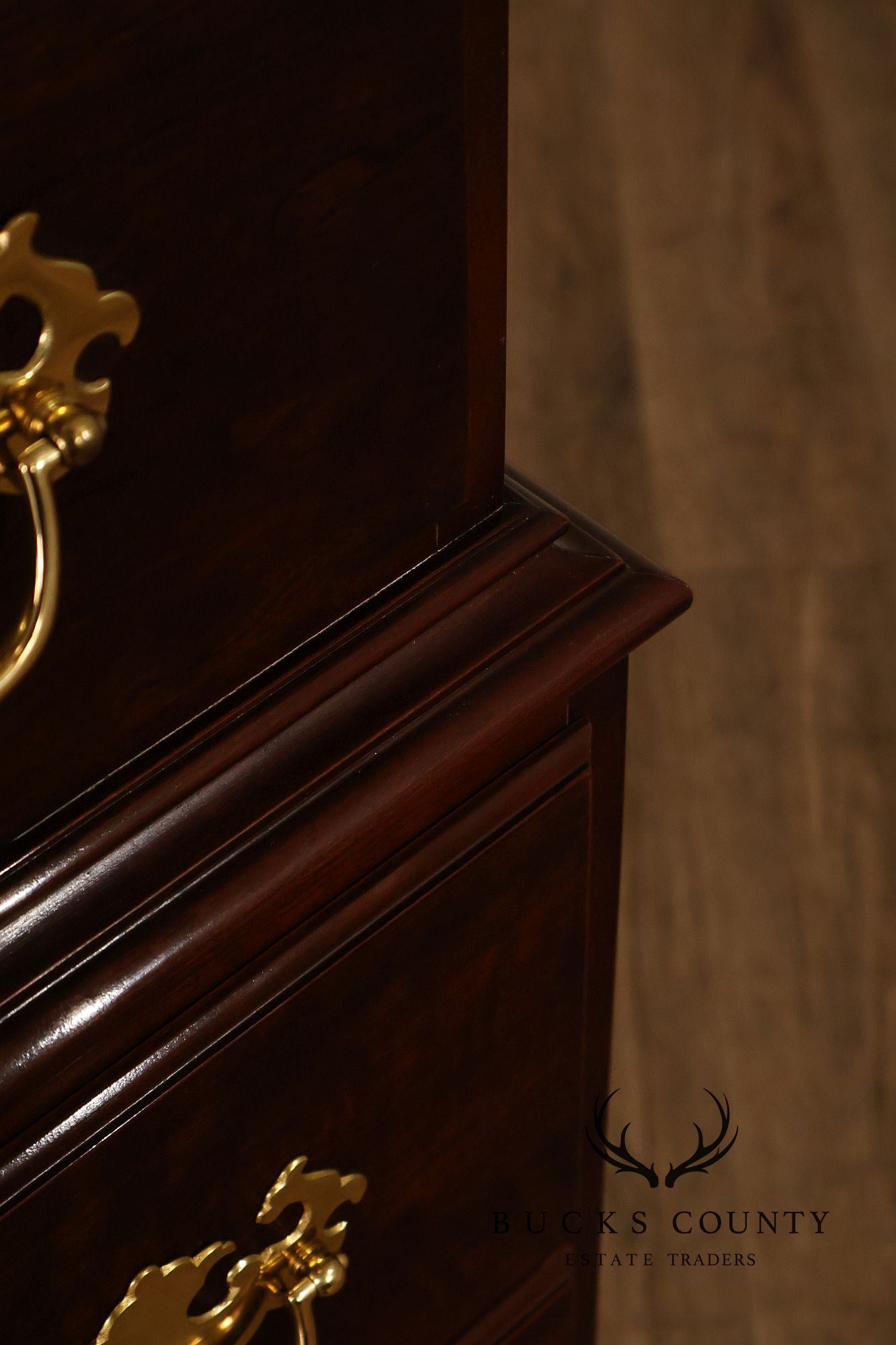 Statton Old Towne Cherry Chippendale Style Highboy Chest