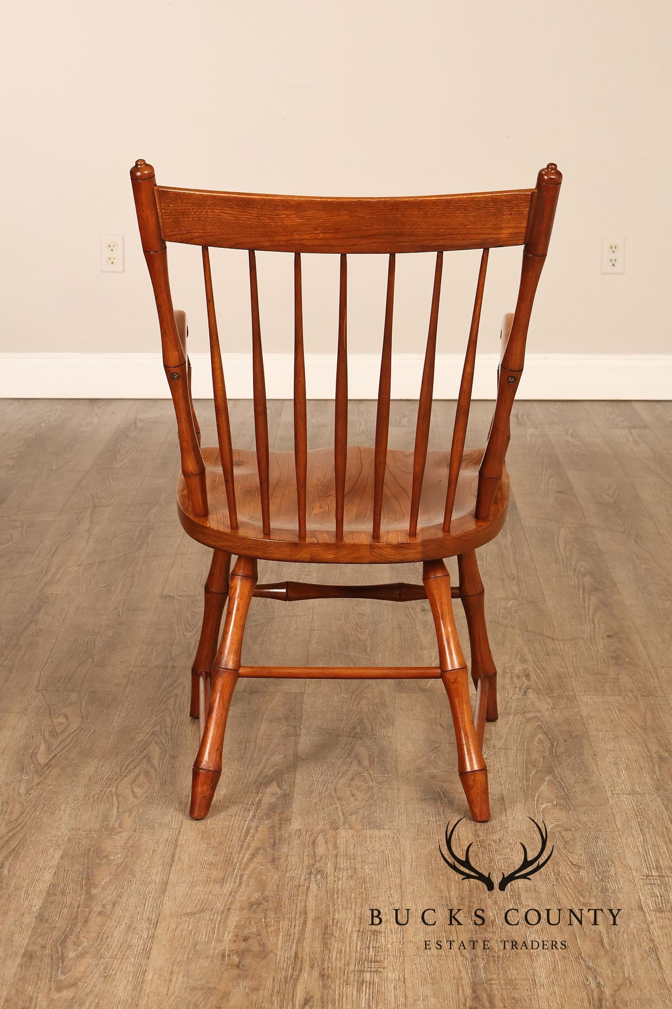 Harden Oak and Cherry Windsor Armchair
