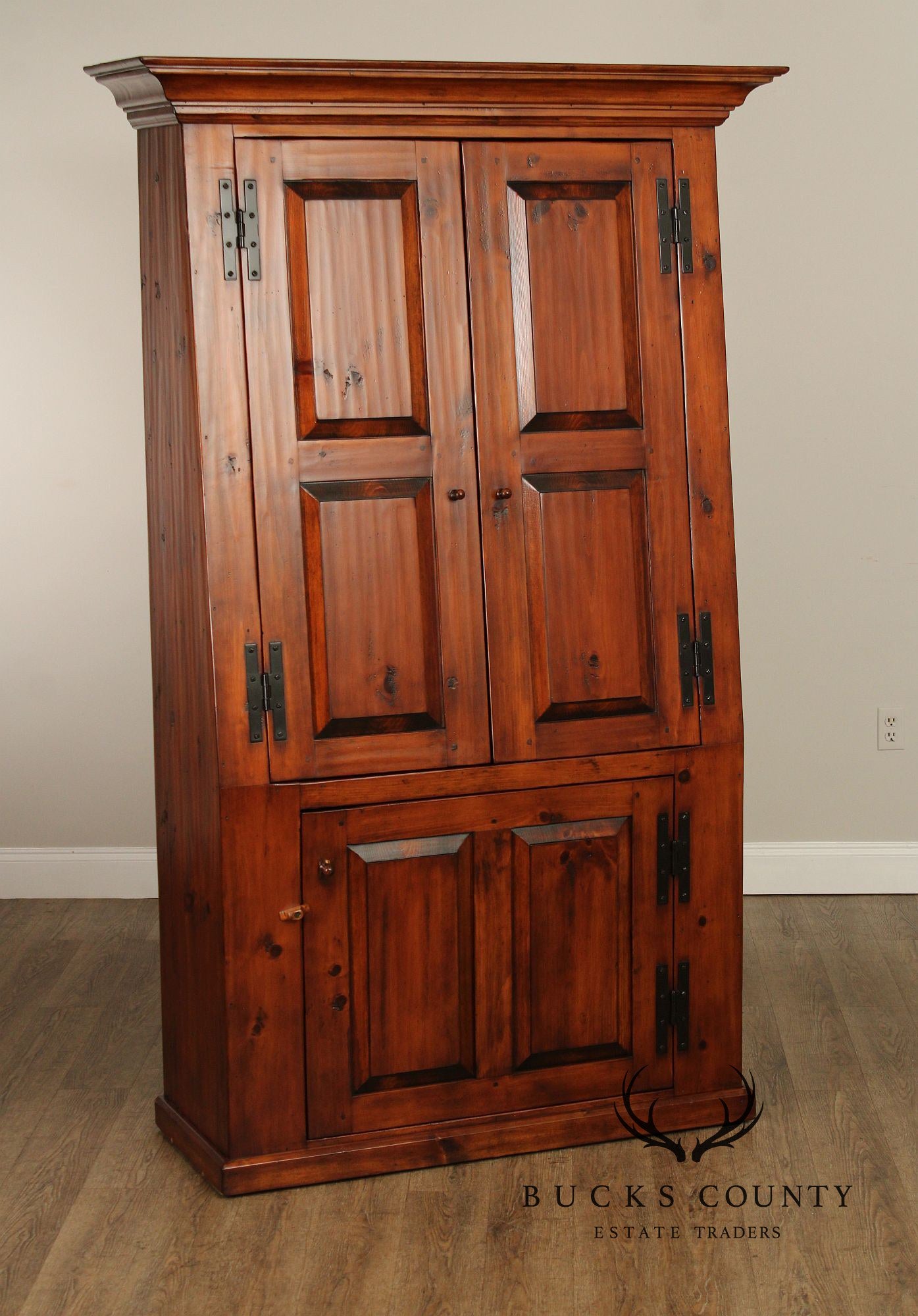 Stephen Von Hohen Pine Pantry Cupboard