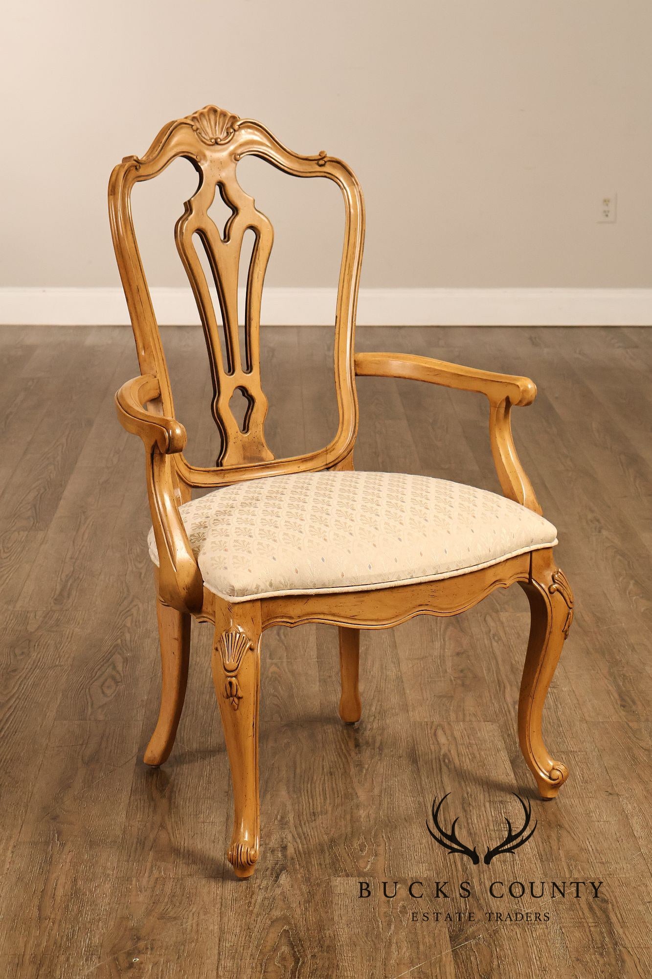 Century Furniture Set Of 12 Louis XV Style Dining Chairs, 2 Arm And 10 Side