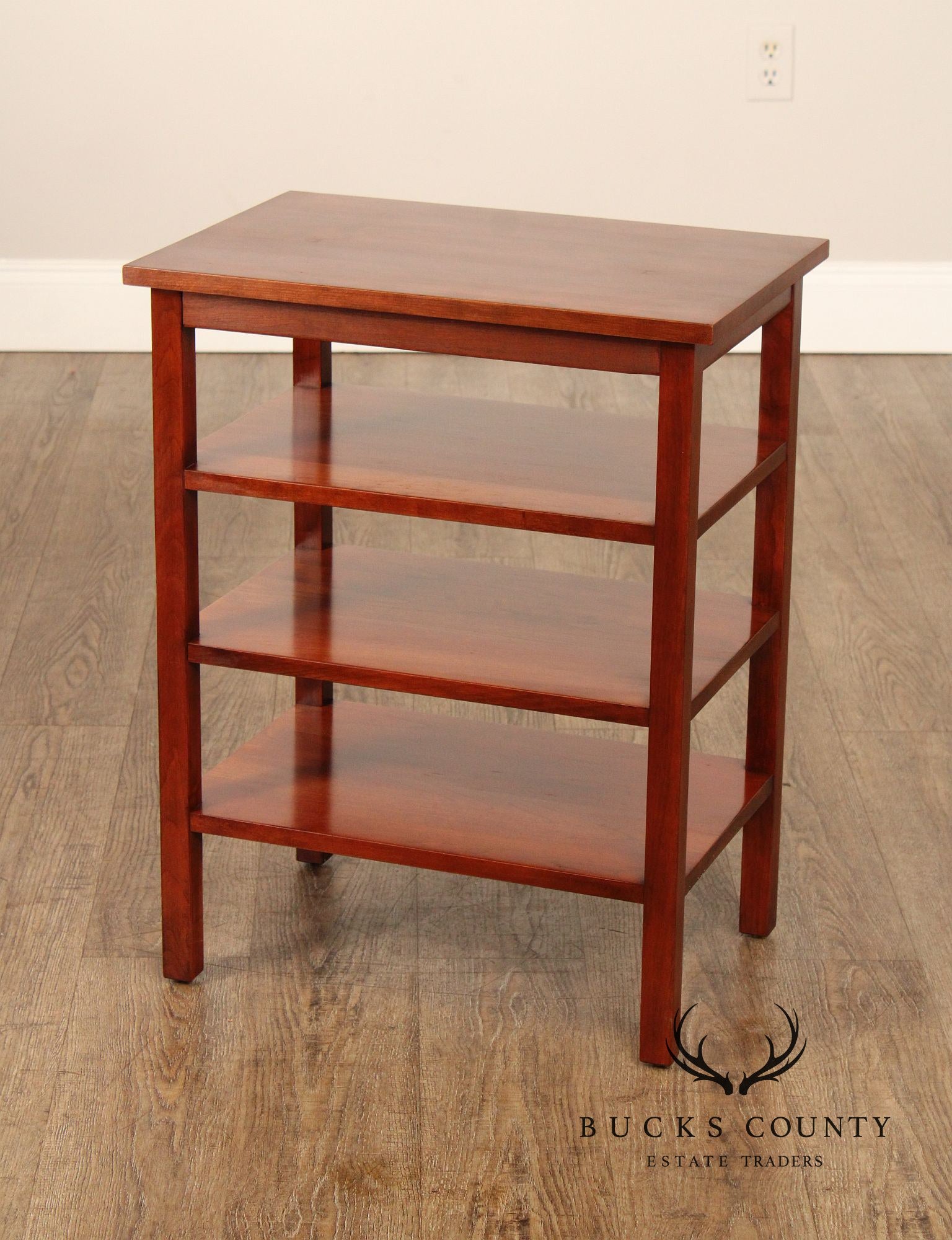 Stickley Mission Collection Cherry Tier Table