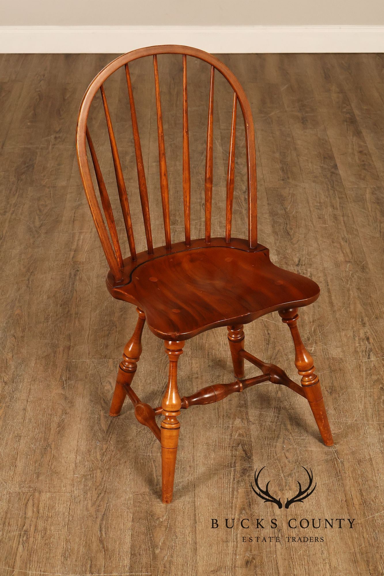 Frederick Duckloe Set of Four Windsor Dining Chairs