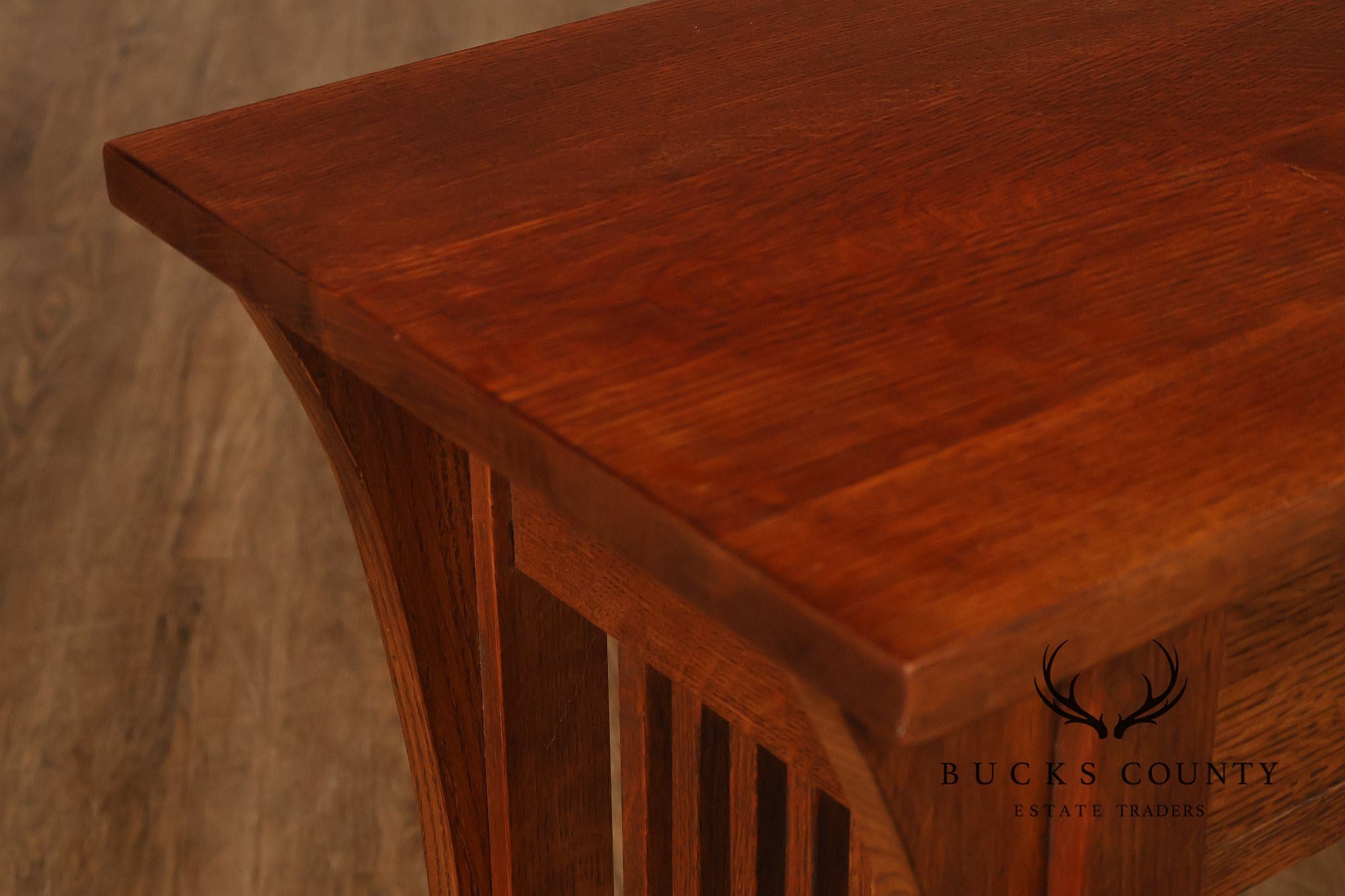 Stickley Mission Collection Oak Console Table