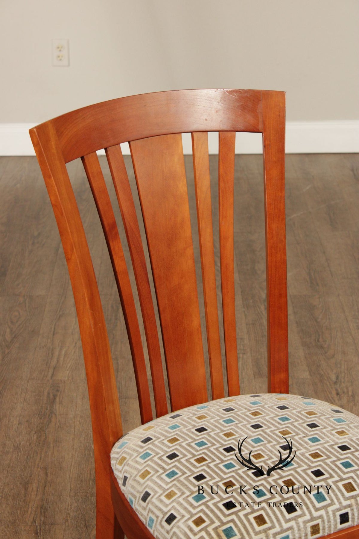 Stickley Highlands Collection Set of Six Cherry Side Chairs