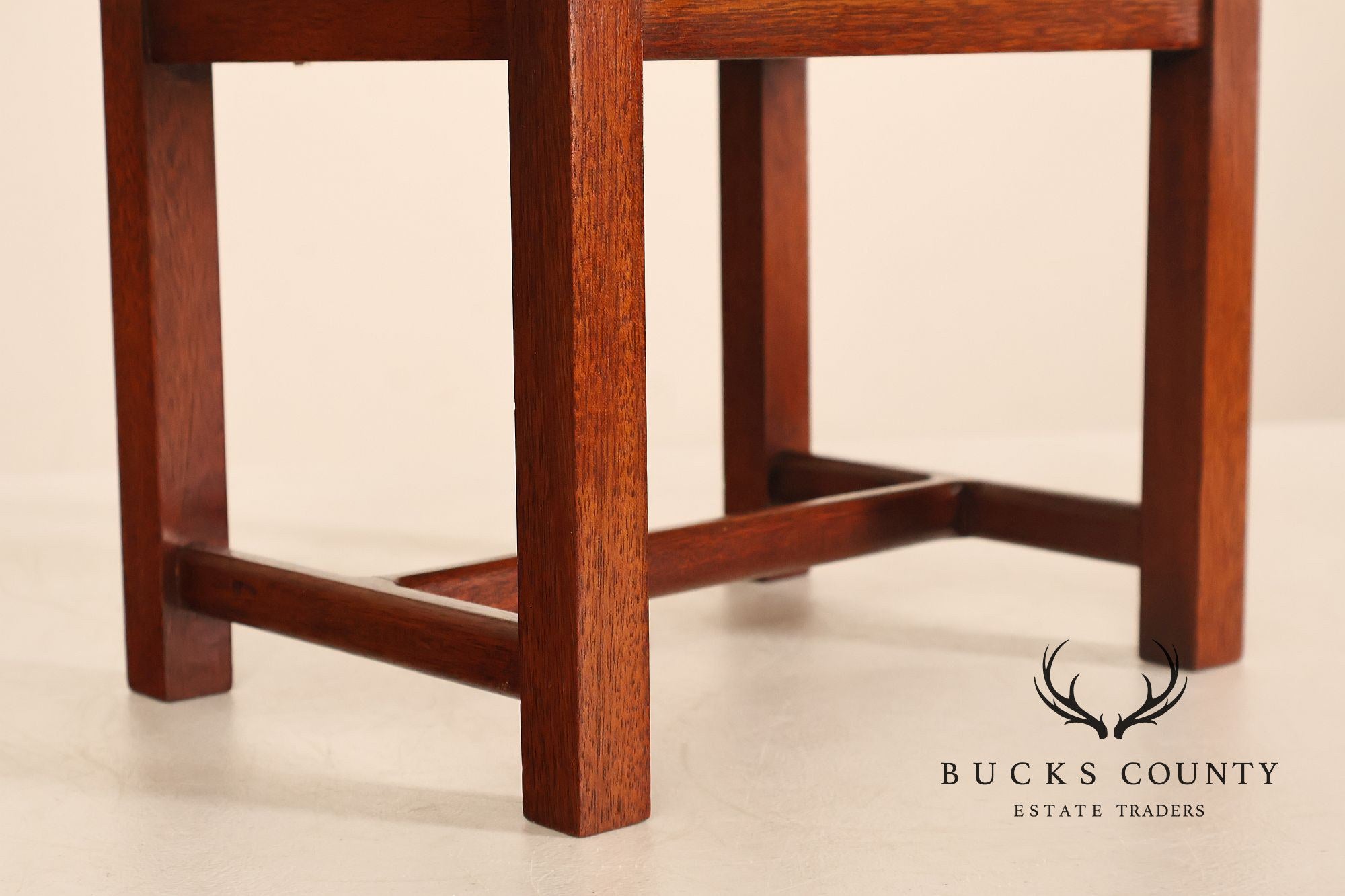 Chippendale Style Mahogany Footstool