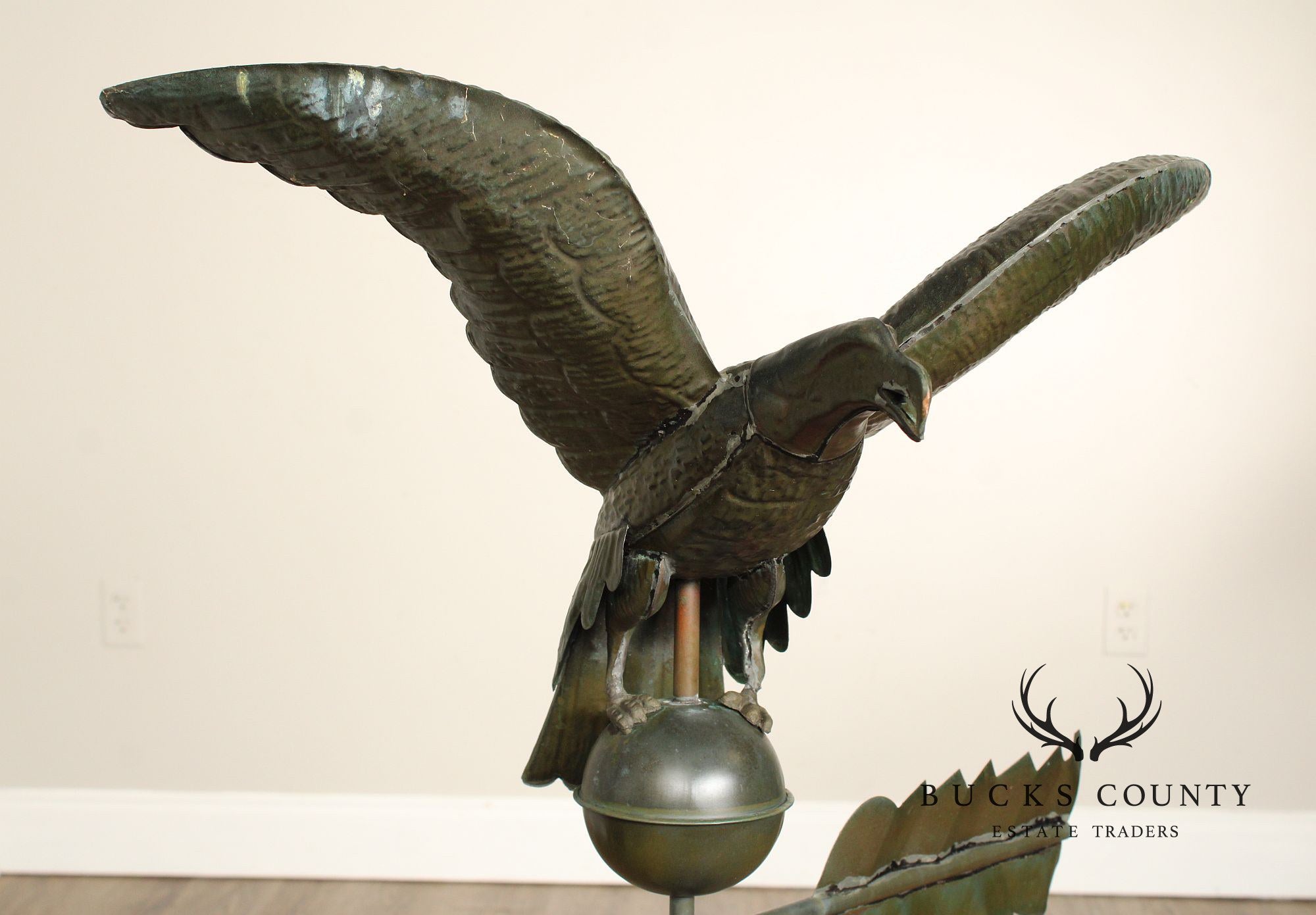 Vintage Copper Eagle Weathervane