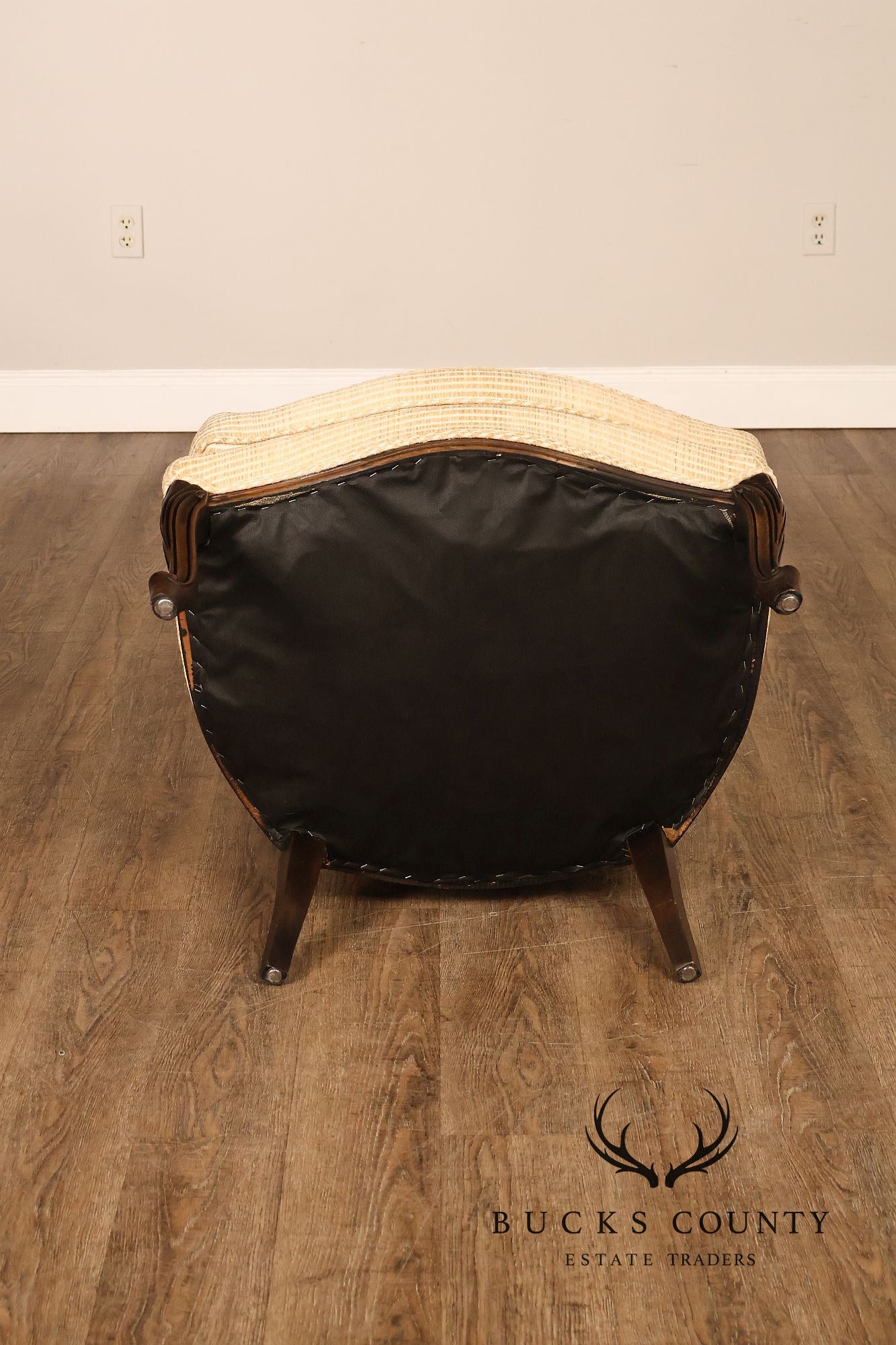 French Louis XV Style Pair Of Bergere Chairs