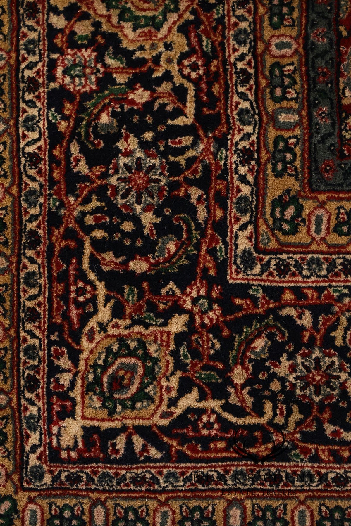 Persian Style Hand Knotted  Wool Area Rug
