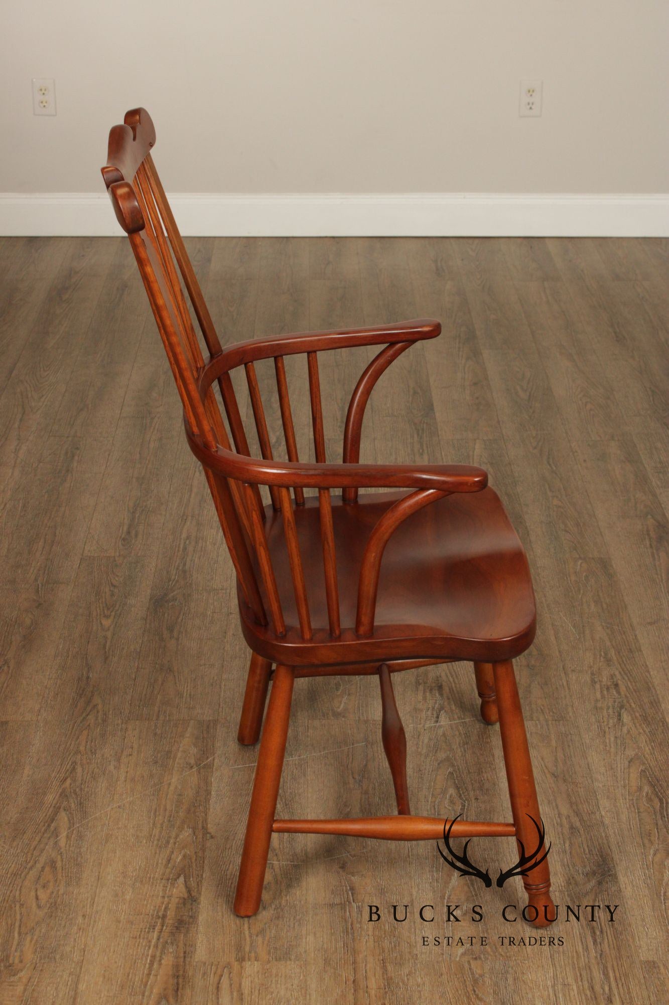 Stickley Vintage Cherry Windsor Armchair