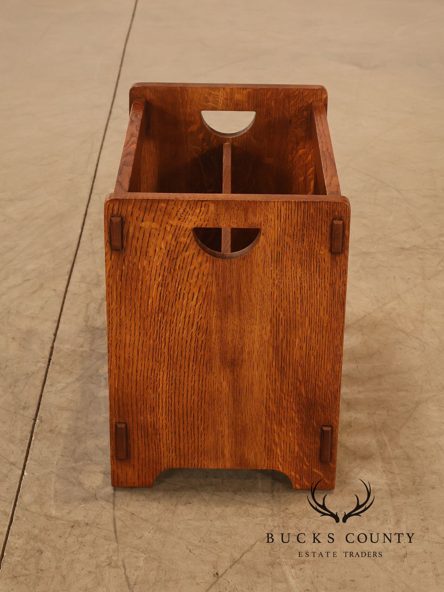 Stickley Mission Collection Oak Magazine Rack