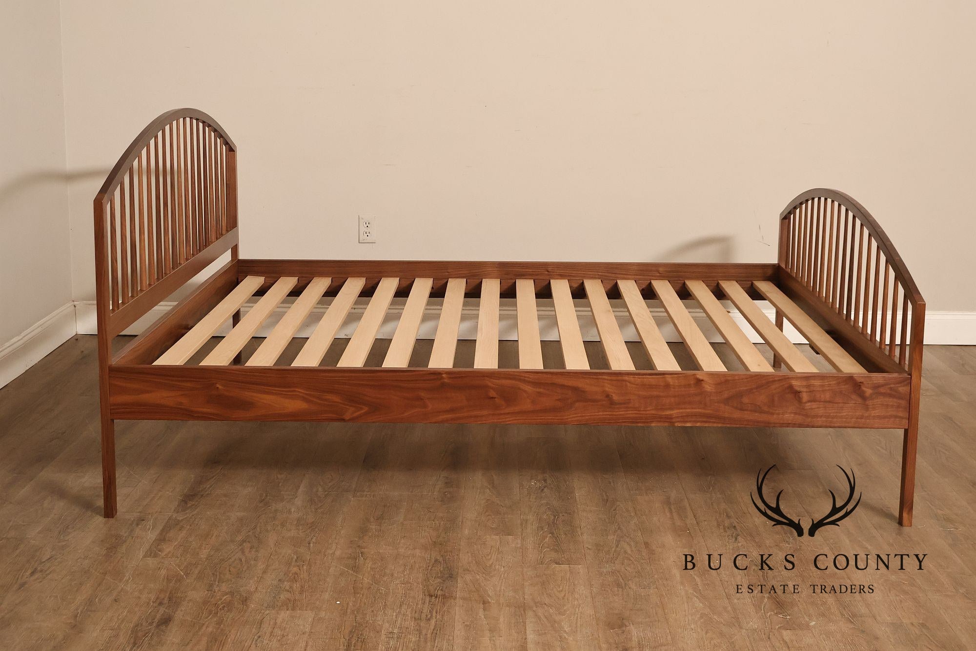 Chilton Burnett Spindle Walnut King Bed