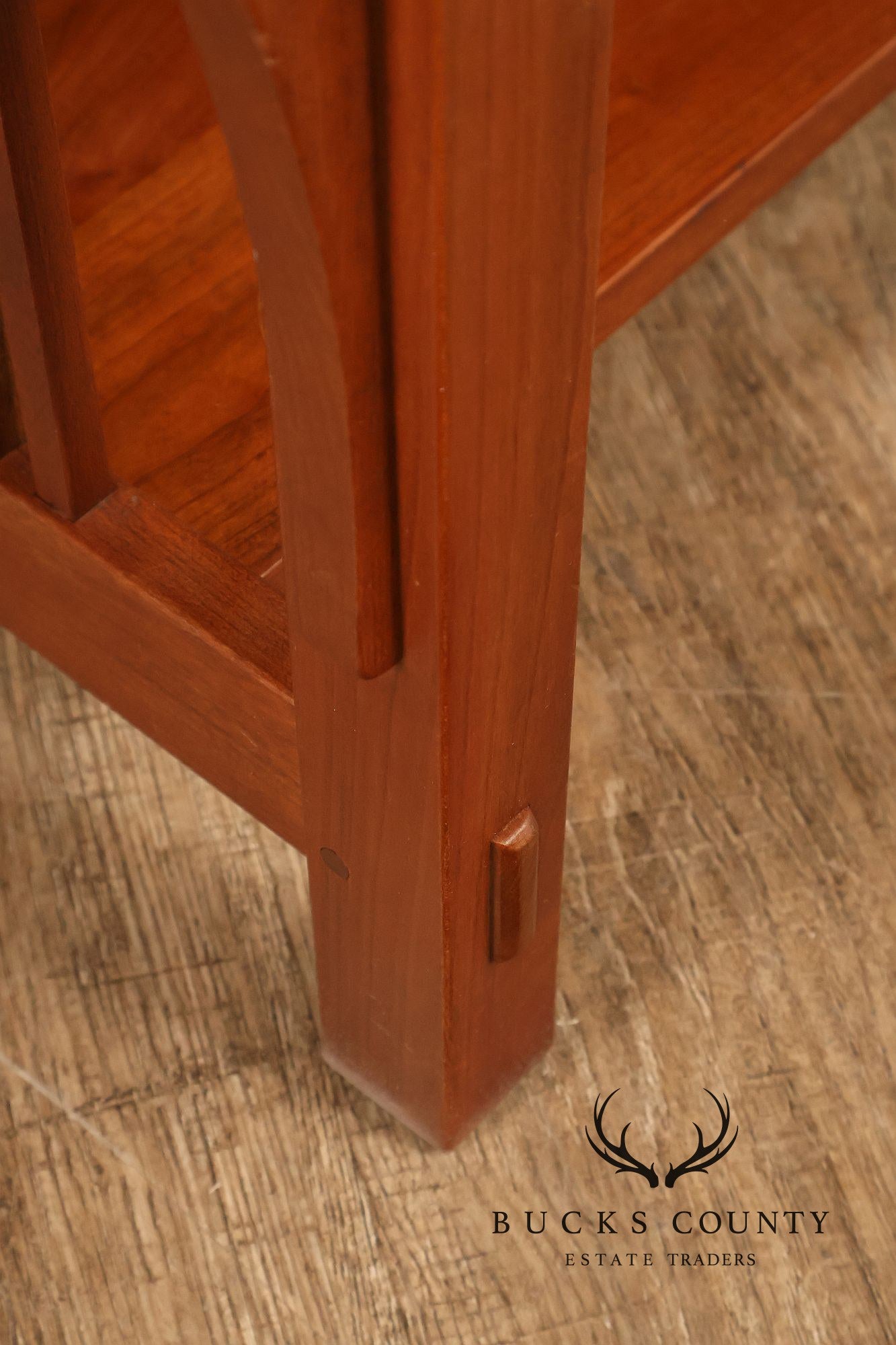 Stickley Mission Collection Cherry Spindle Coffee Table