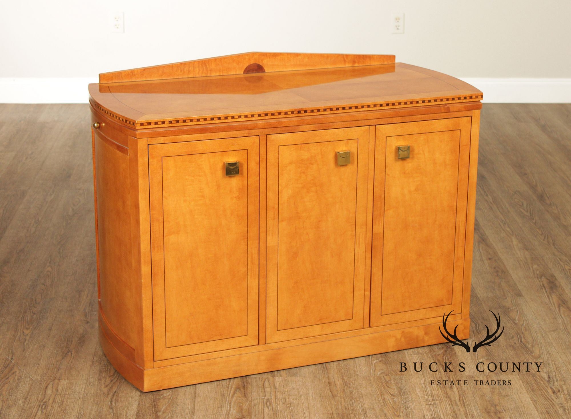 Hickory White Genesis Collection Biedermeier Style Maple Server