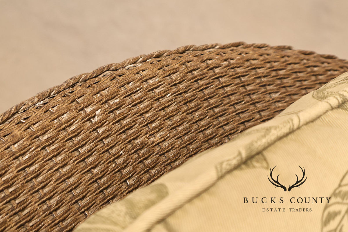 Lloyd Flanders Reflections All-Weather Lloyd Loom Wicker Sofa