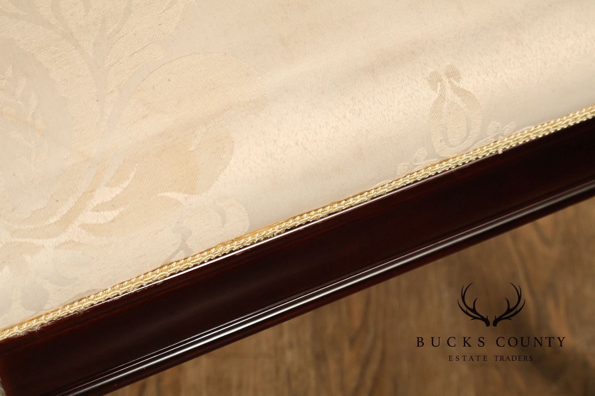 Rococo Style Set of Four Silver Gilt Dining Chairs