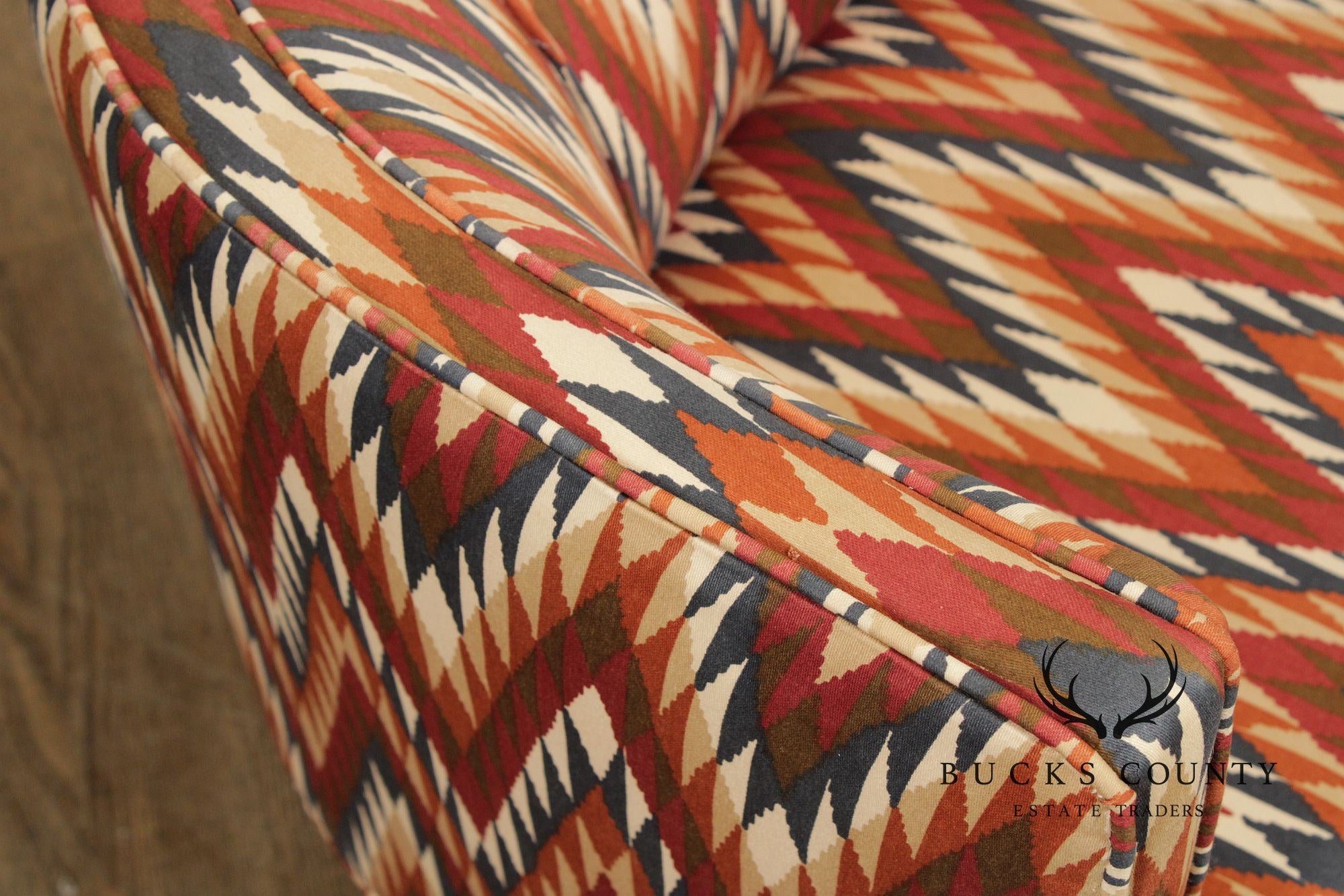 Mid Century Modern Barrel Back Lounge Chair