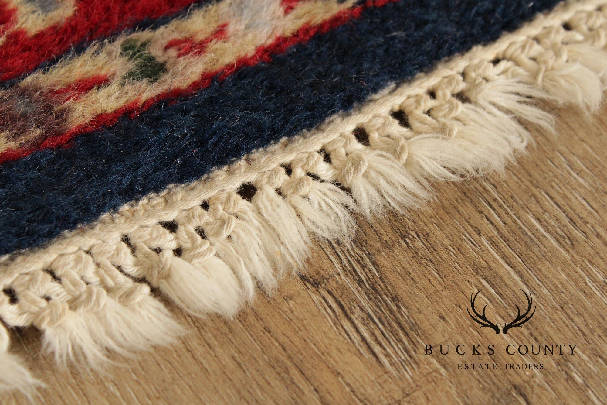 Persian Heriz Style Wool Area Rug 5'x3'