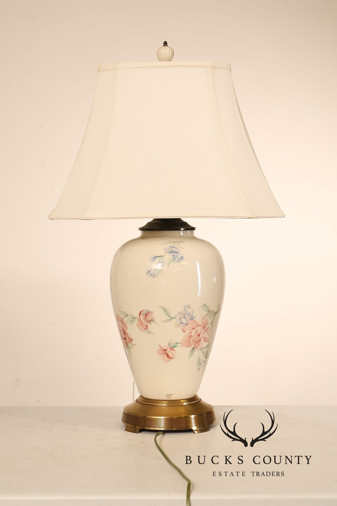 Vintage Lenox Porcelain Urn Table Lamp