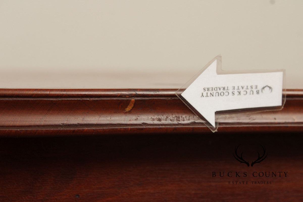 Antique Chippendale Cherry One-Drawer Work Table