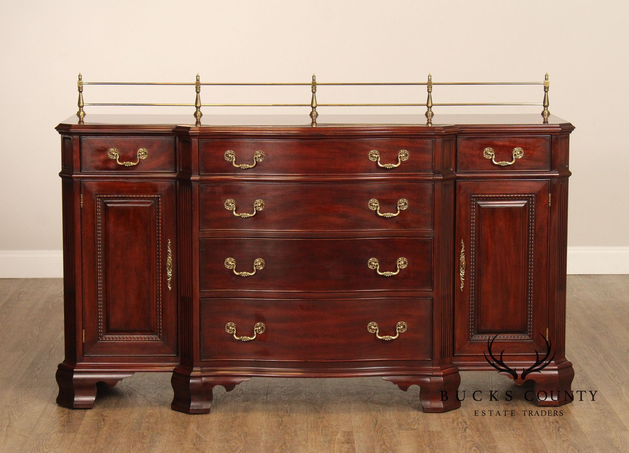 Henkel Harris Georgian Style Mahogany Sideboard