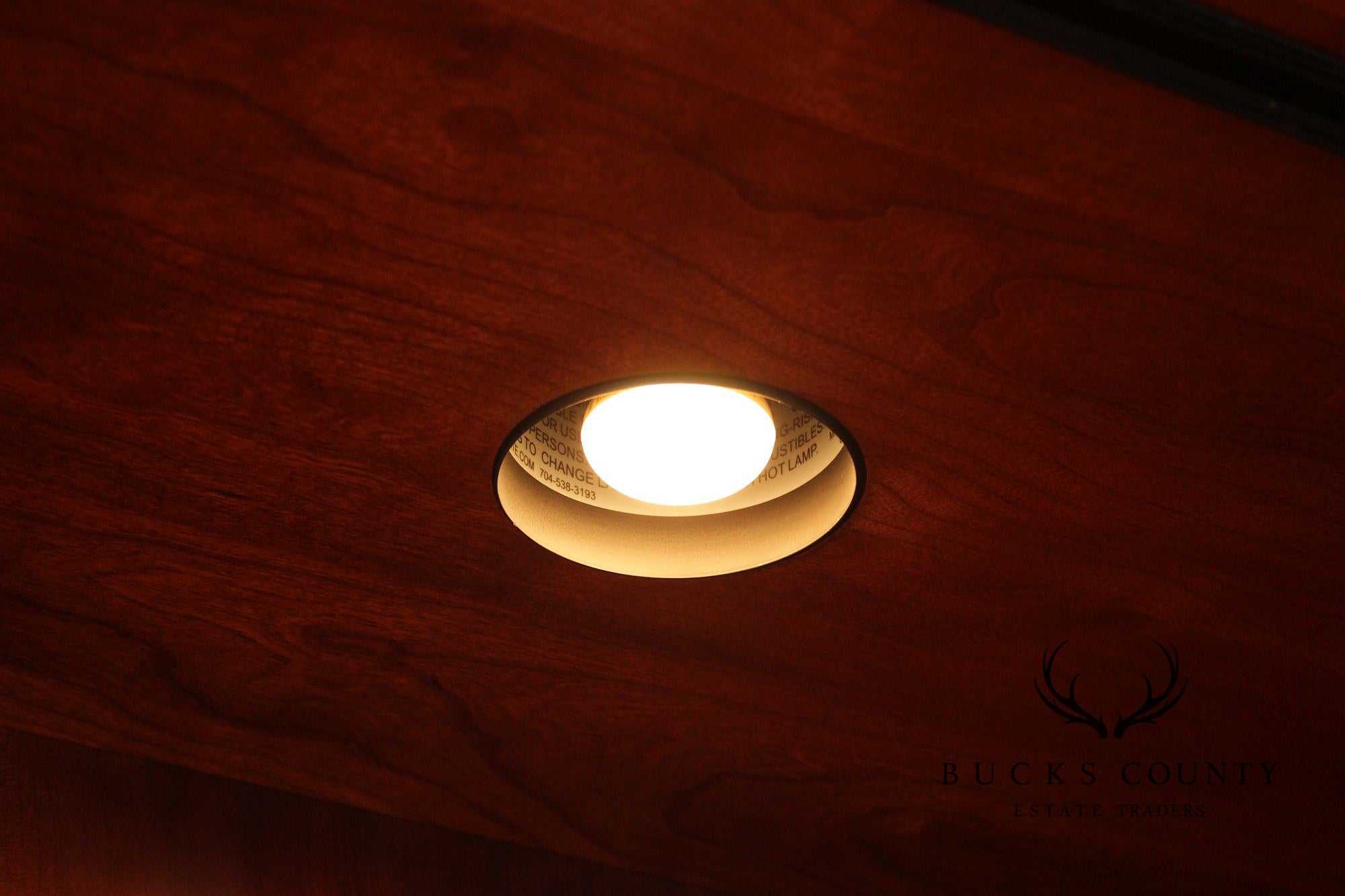 Ethan Allen 'Townhouse' Burlwood Bookcase China Display Cabinet