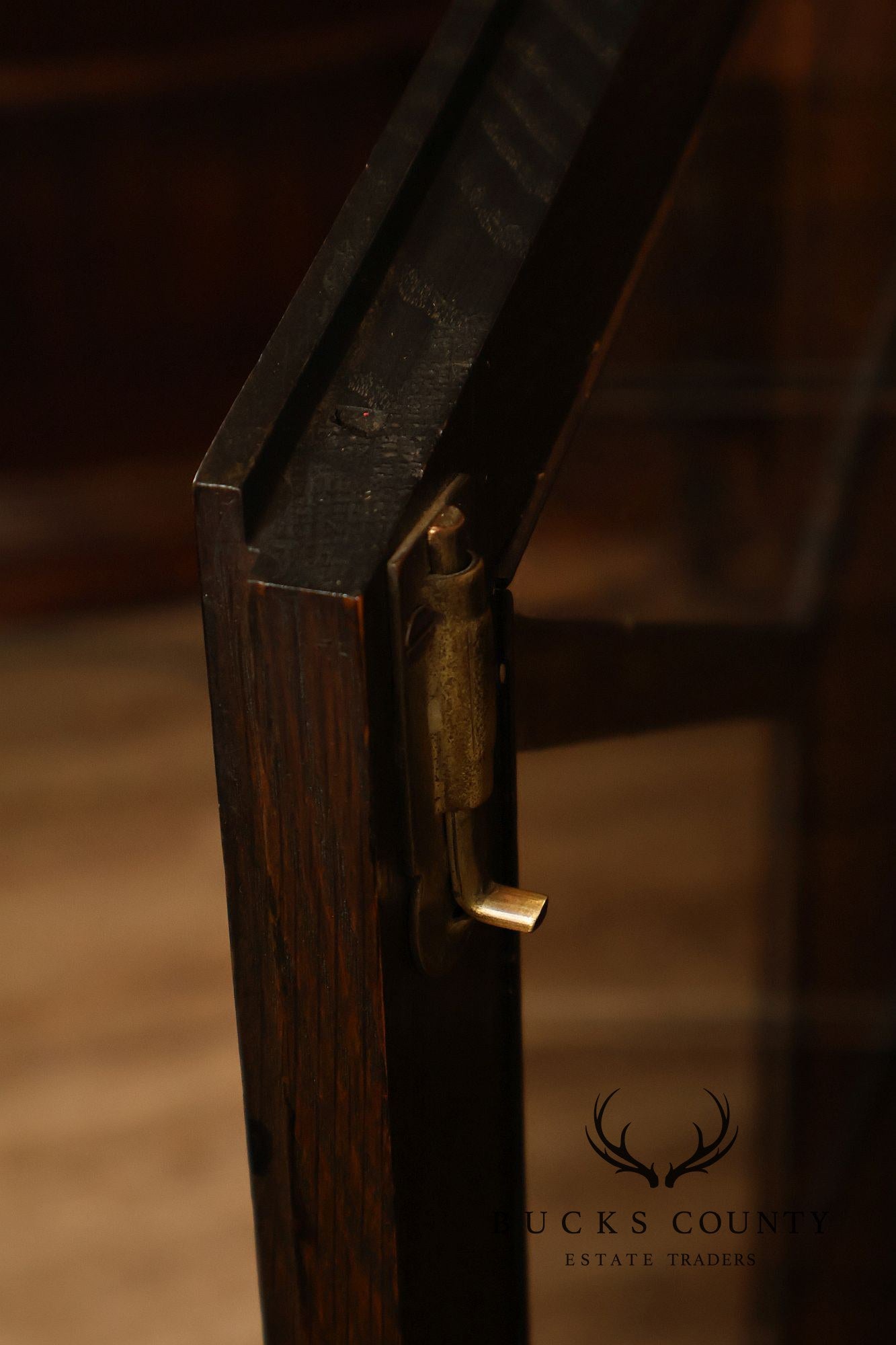 Antique Mission Oak Arts And Crafts Two Door Bookcase