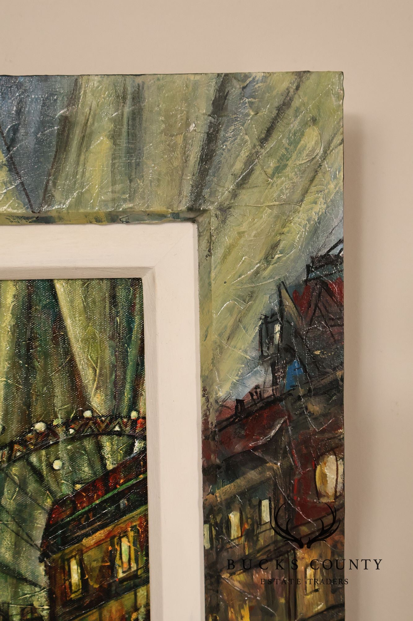 Andrei Protsouk Hand-Embellished Print, 'London Time'