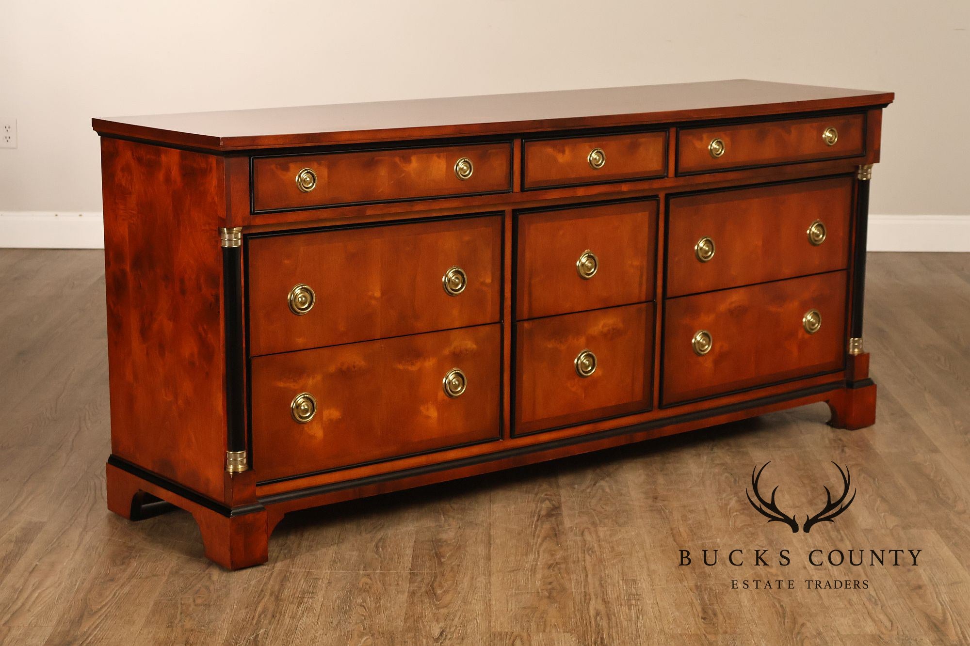 Century Furniture Biedermeier Style Triple Chest