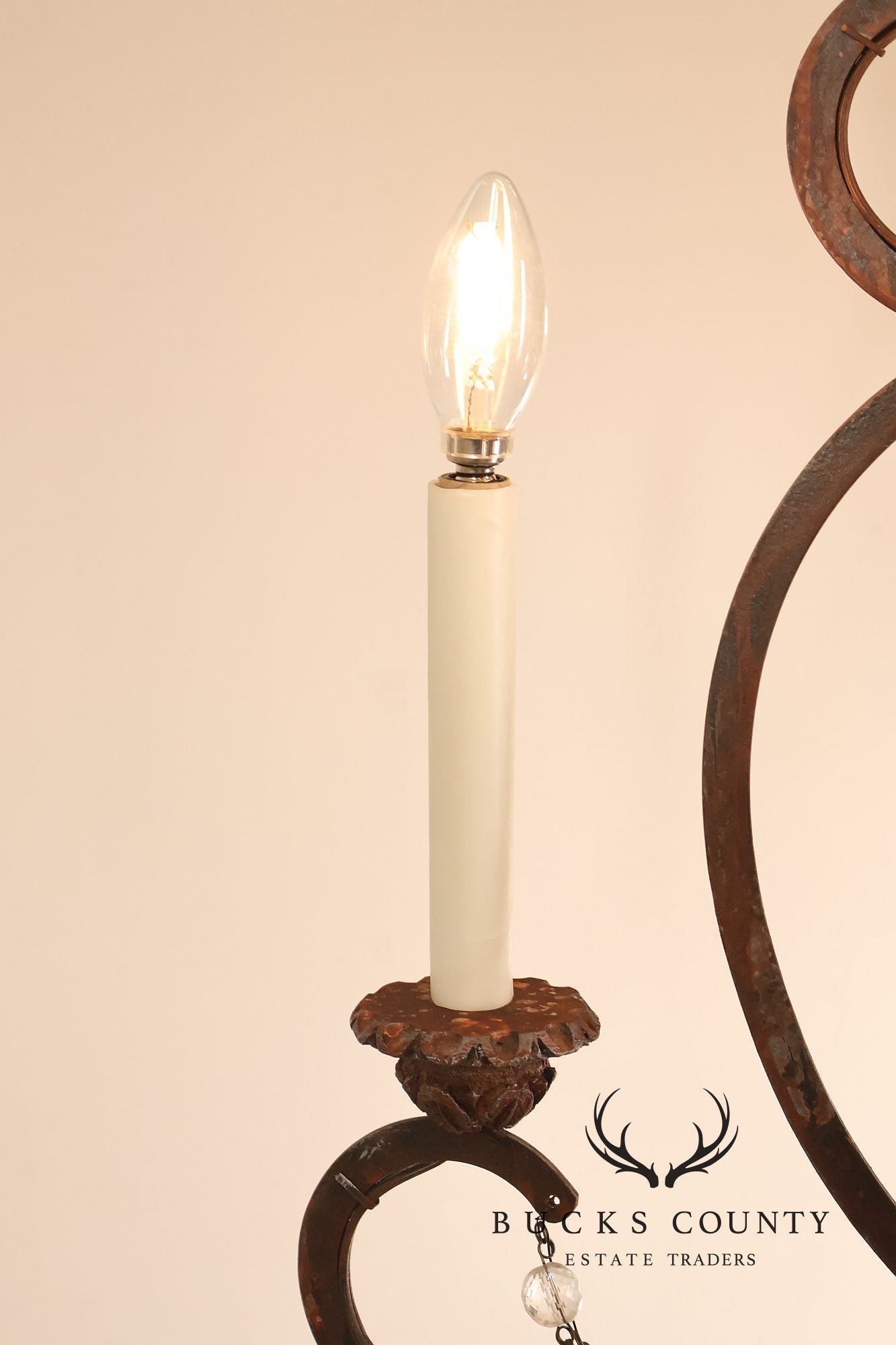 Niermann Weeks Avignon Iron Chandelier