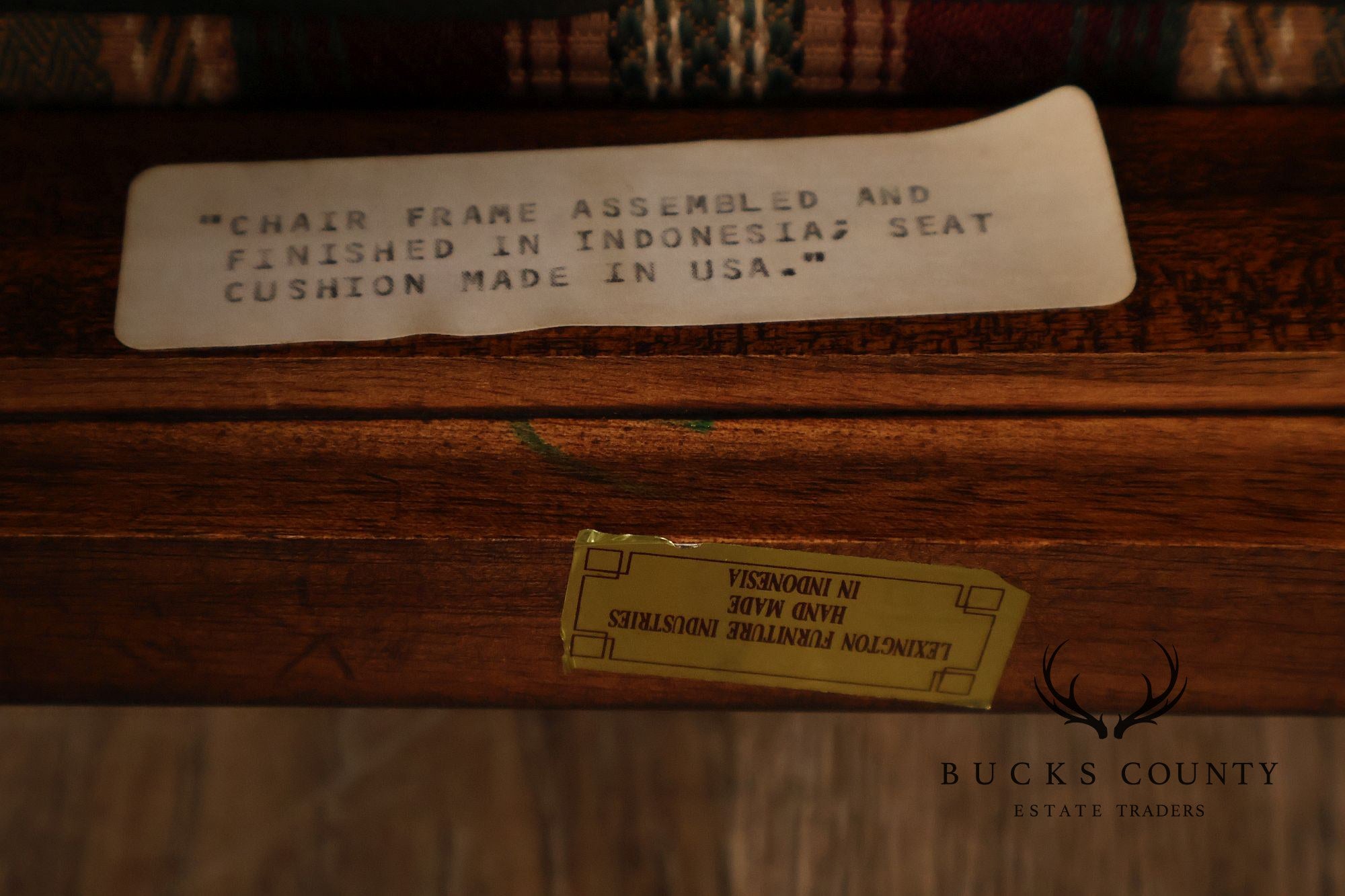 Lexington Chippendale Style Mahogany Side Chair