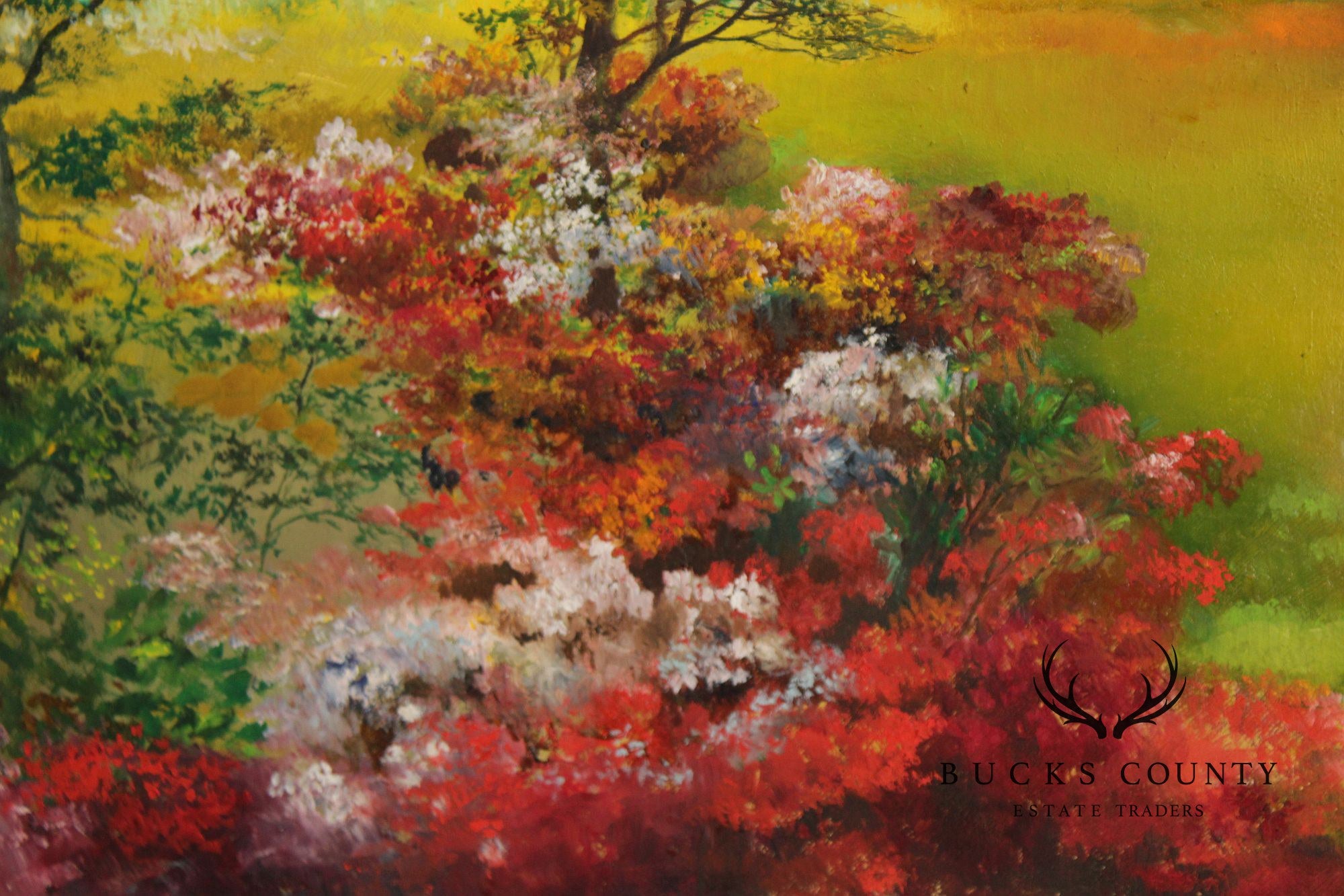 Charles T. Perry Oil Painting, Sibling Portrait