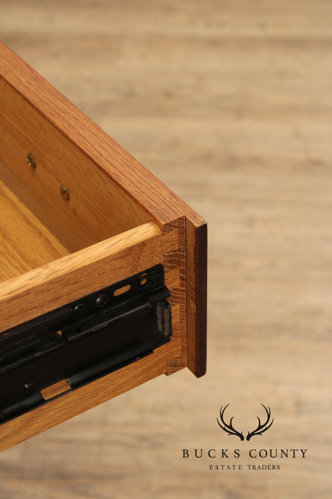 Stickley Mission Collection Oak Long File Desk Credenza