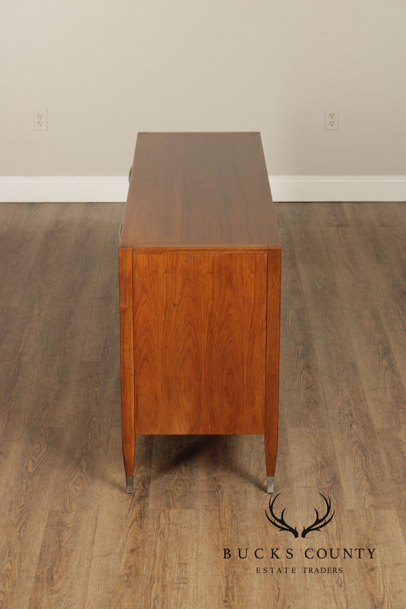 Milling Road by Baker Mid-Century Modern Walnut Credenza Sideboard