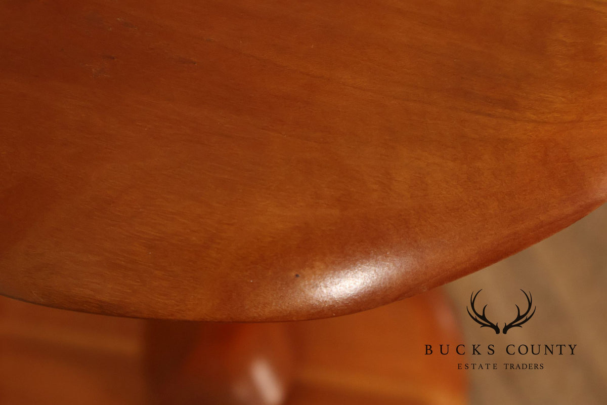 Studio Crafted Sculpted Cherry Organic Pedestal