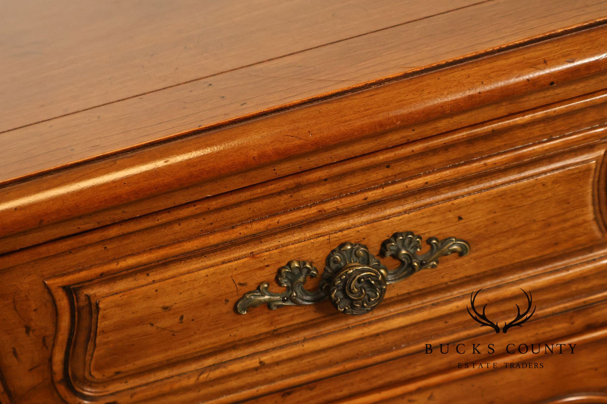 Henredon French Louis XV Style Walnut Buffet Sideboard