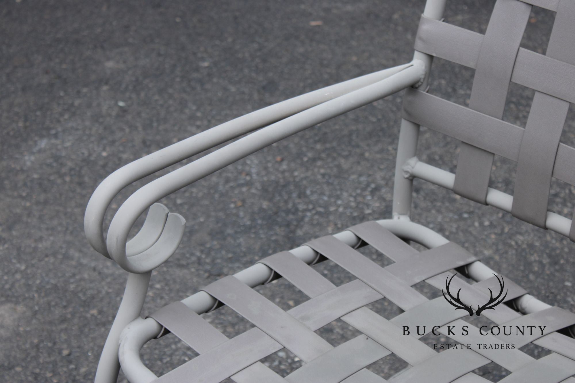 Woodard Ramsgate Oval Patio Dining Table And Six Chairs Set