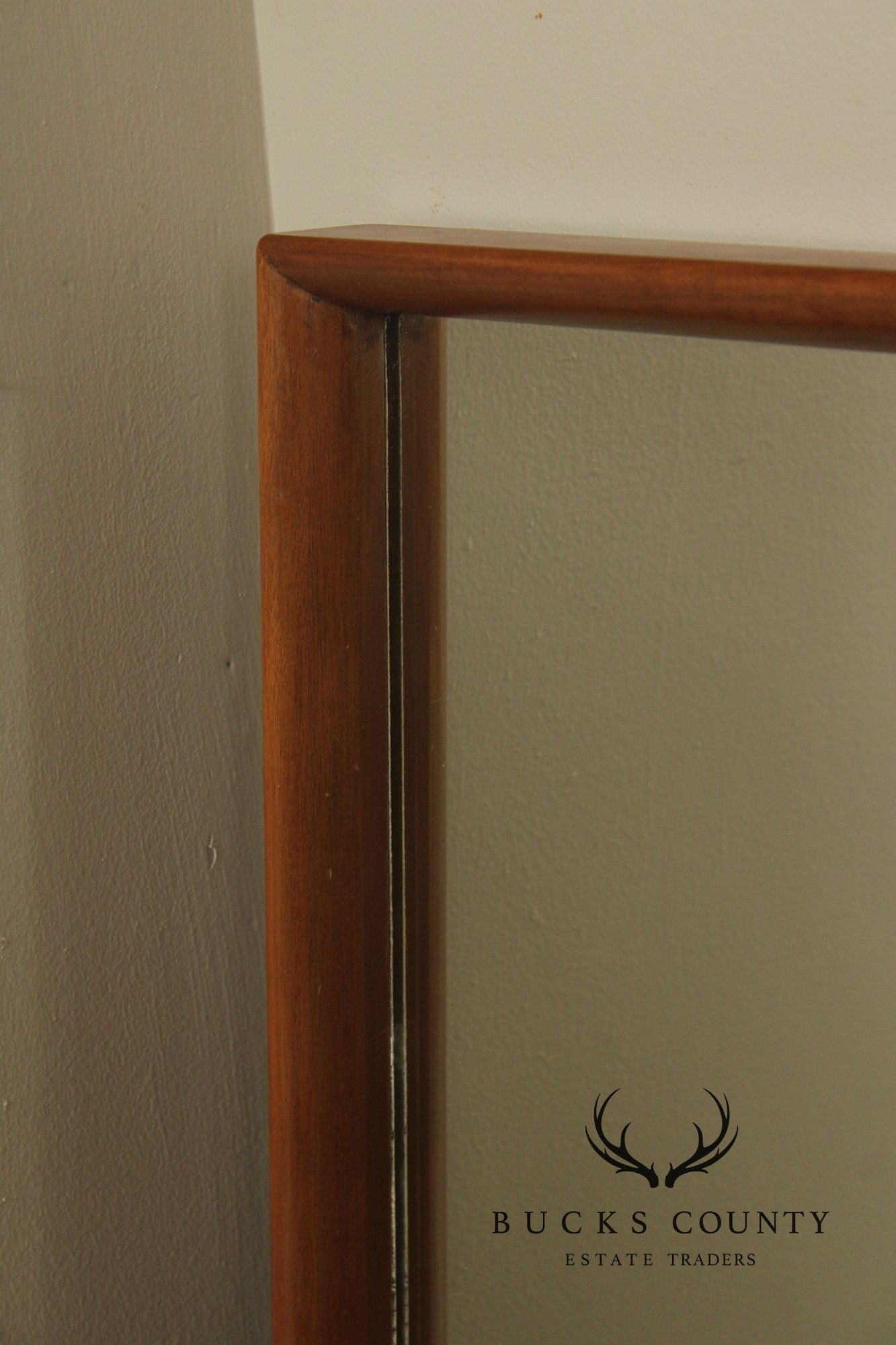 Mid Century Modern Walnut Dresser Mirror