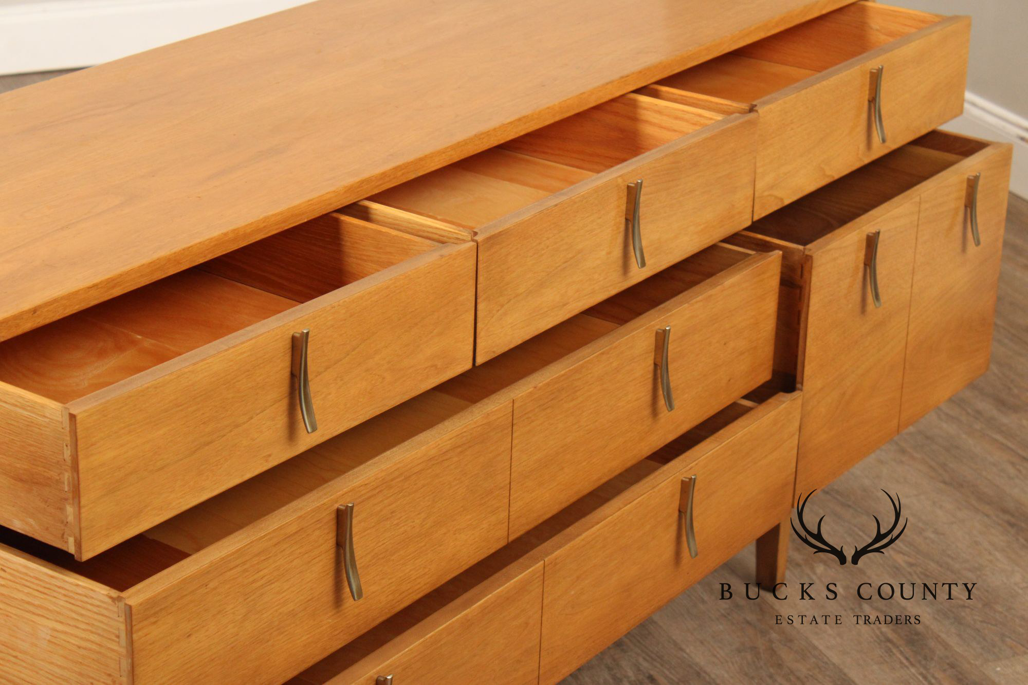 Mid Century Modern Walnut Dresser