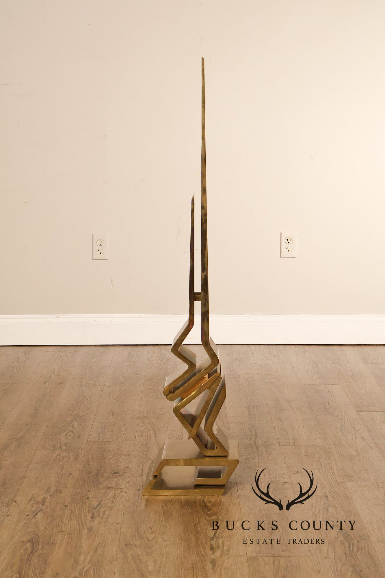 Giorgio Zennaro Modern Style Brass Sculpture “Forme Concrescenti”