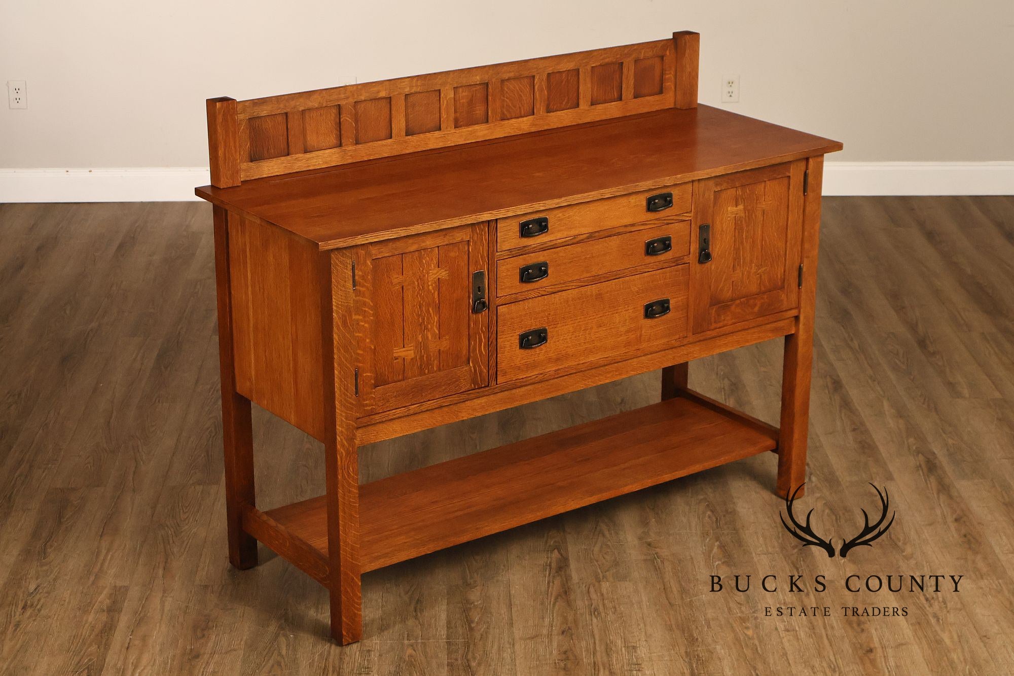 Stickley Mission Collection Oak Sideboard