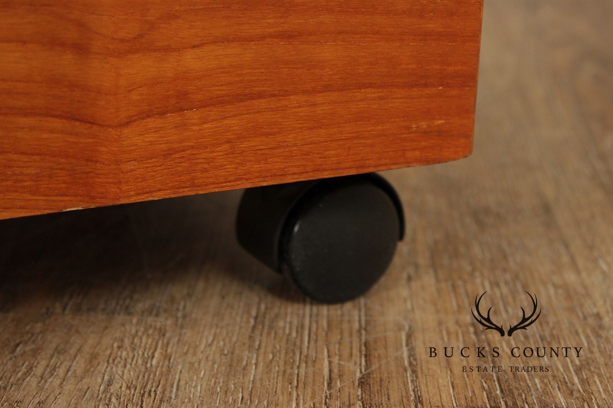 Interform Collection Danish Modern Teak Filing Cabinet