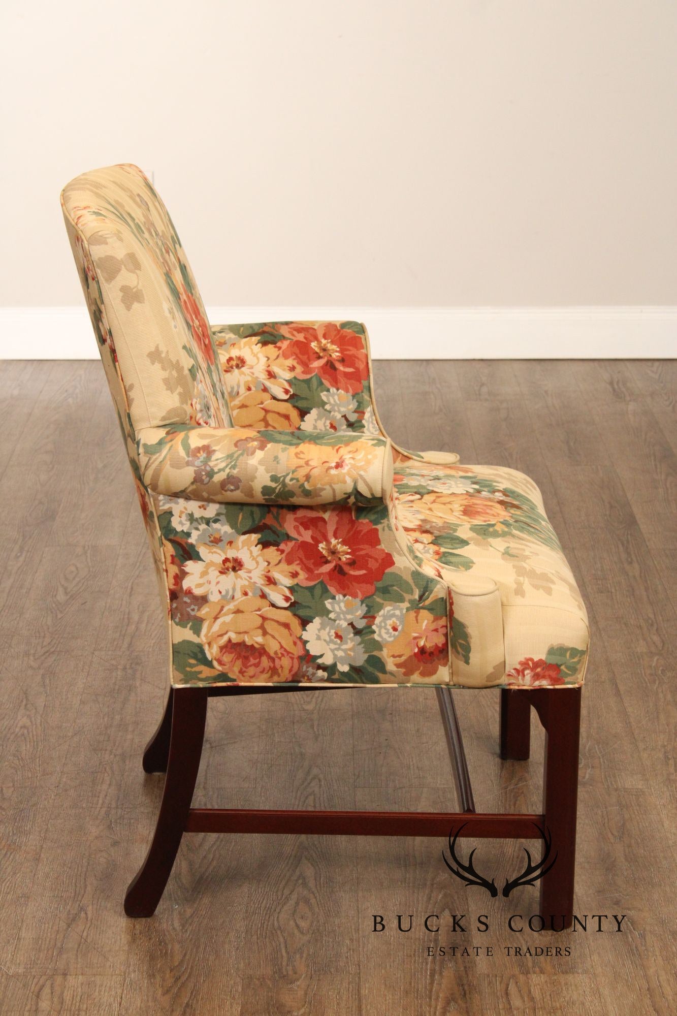 'A Colony Original' Georgian Style Mahogany Armchair