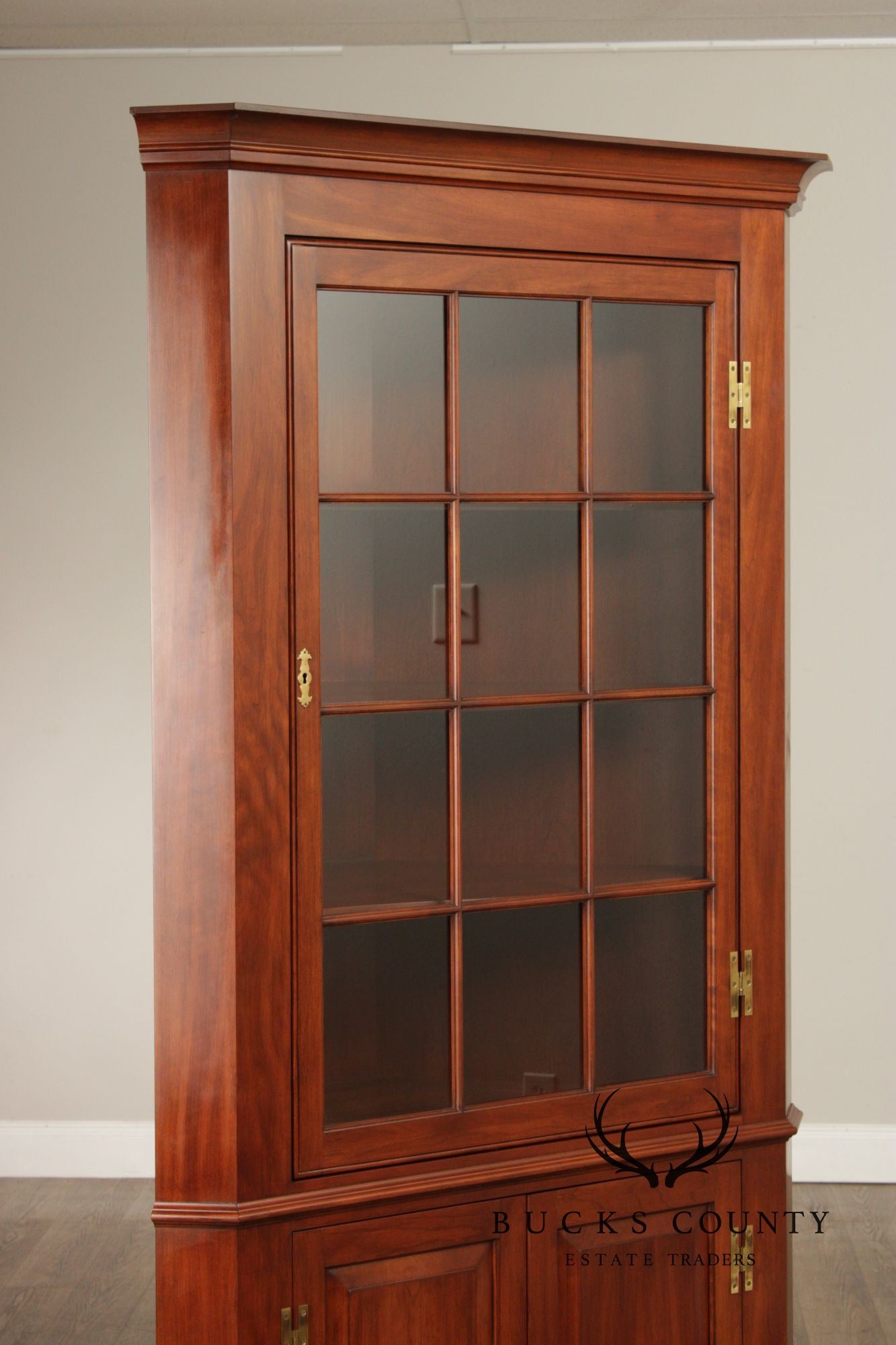 Henkel Harris Cherry Corner Cabinet