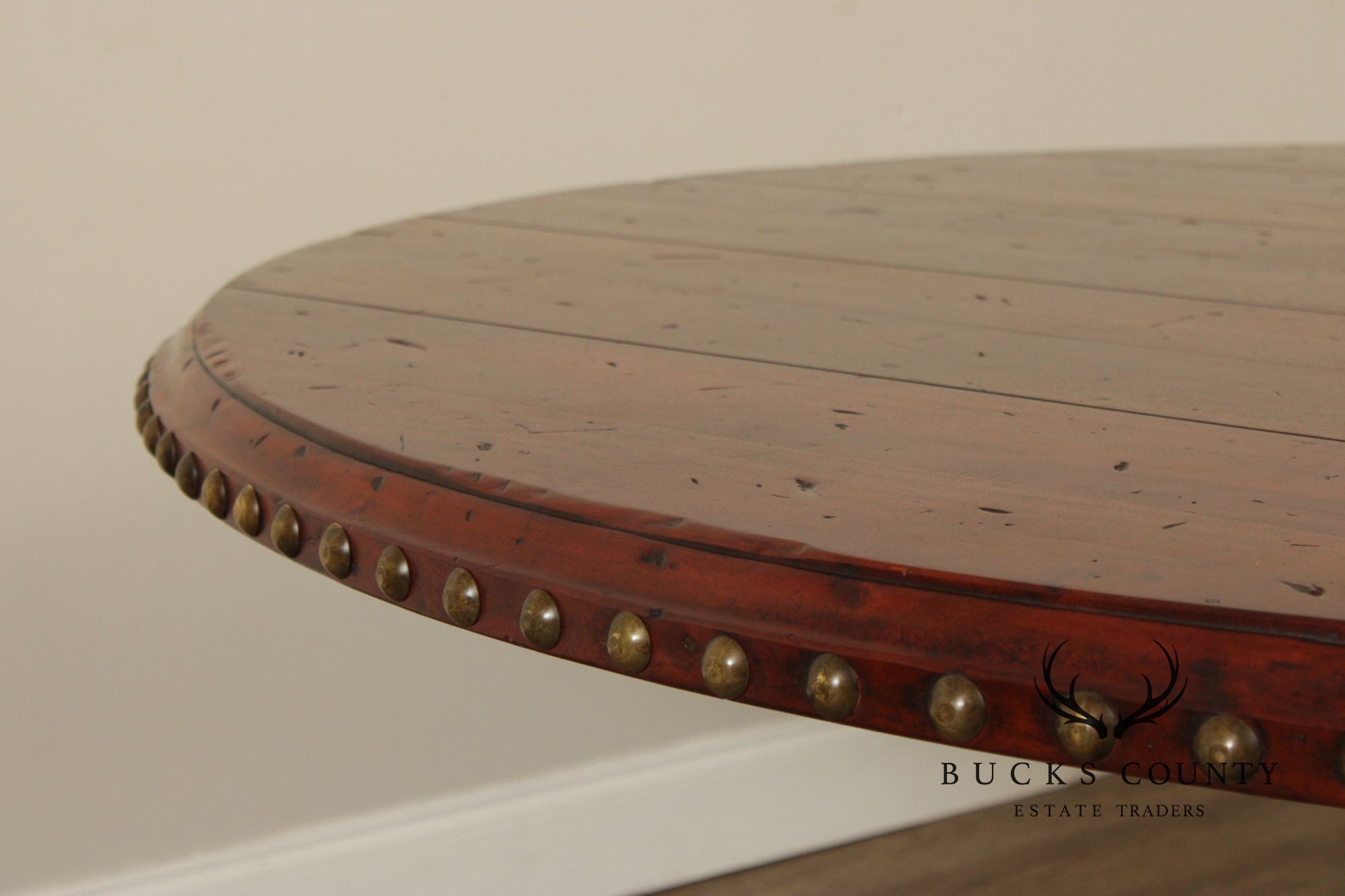 Spanish Revival Style 73" Round Dining Table