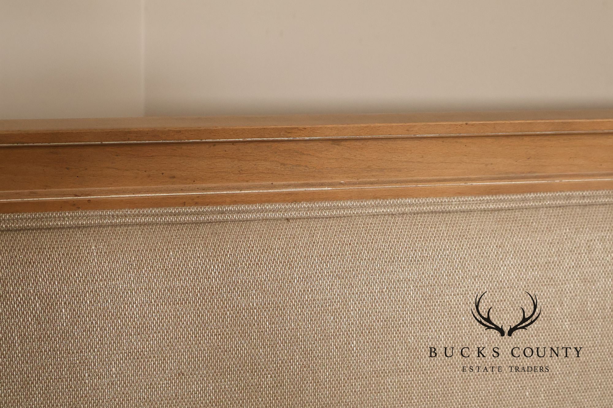 Ethan Allen King 'Allesandra' Upholstered Bed Frame