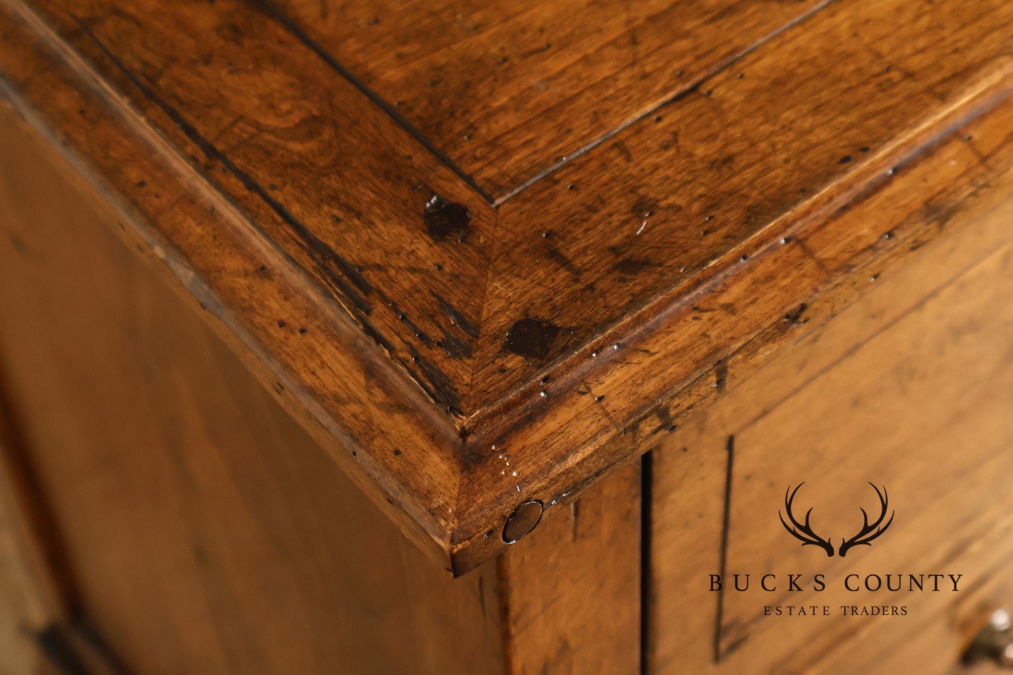 Guy Chaddock Melrose Collection Rustic Three Drawer Nightstand