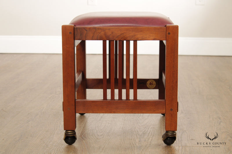 Stickley Mission Collection Cherry Foot Stool