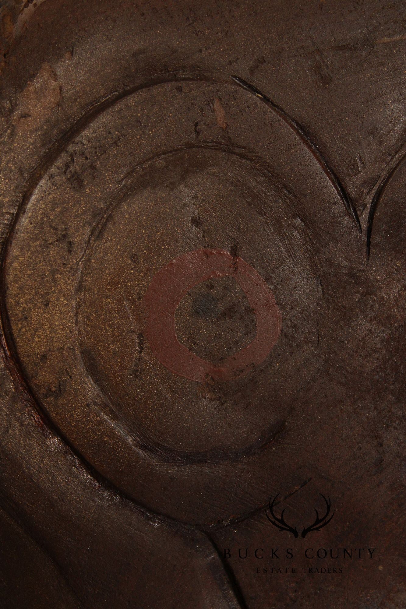 Raymond Rocklin Carved and Painted Wood Abstract Sculpture