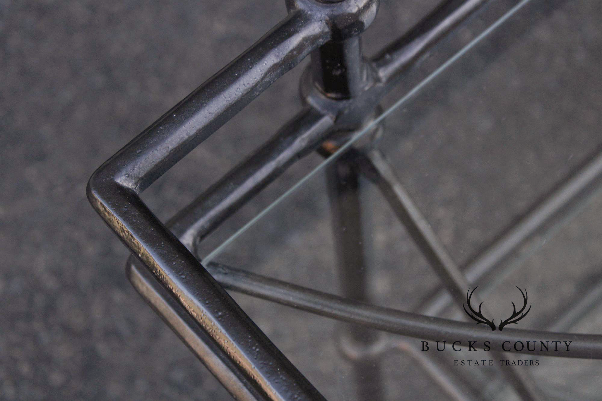 Woodard Delphi Three-Tier Patio Serving Bar Cart